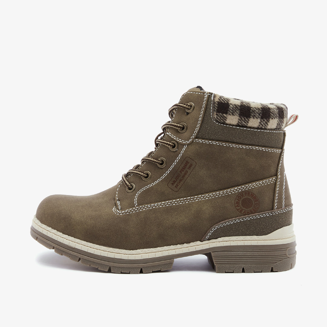 Work Hiking Boots for Women Water Resistant - ANJOUFEMME