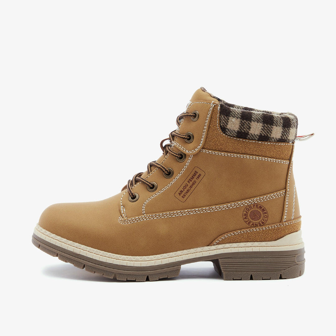 Work Hiking Boots for Women Water Resistant - ANJOUFEMME