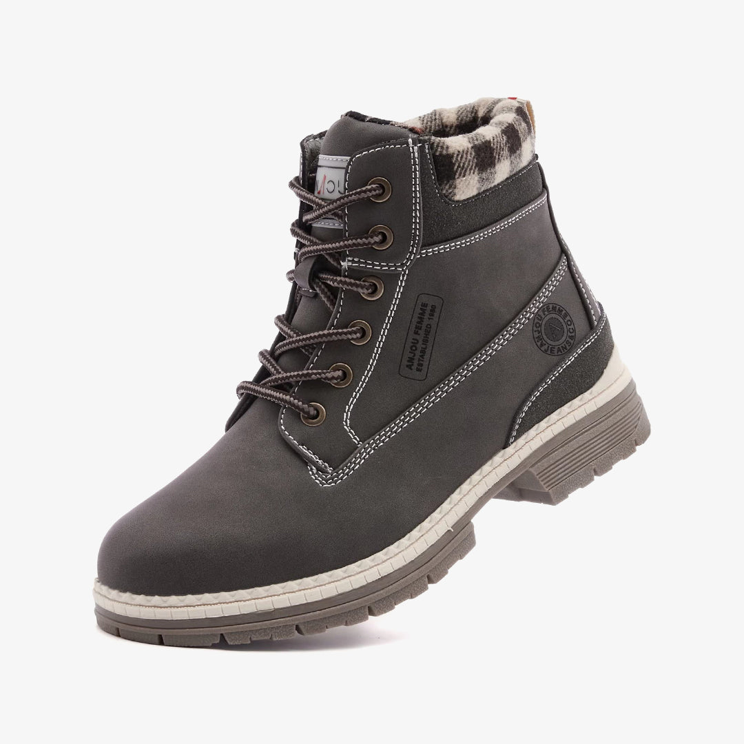 Work Hiking Boots for Women Water Resistant - ANJOUFEMME