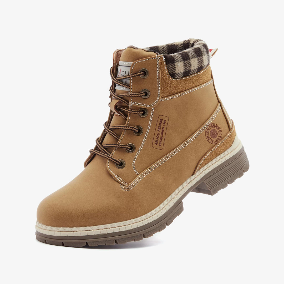 Work Hiking Boots for Women Water Resistant - ANJOUFEMME