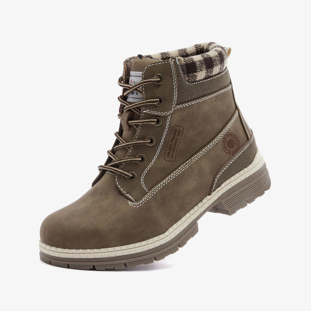 Work Hiking Boots for Women Water Resistant - ANJOUFEMME