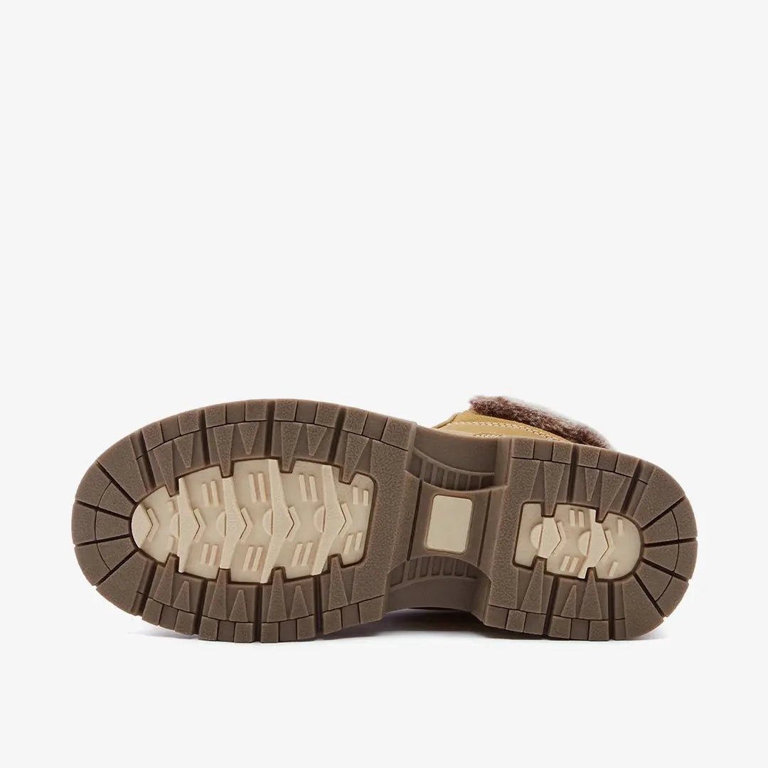 Womens Hiking Snow Winter Boots Camel