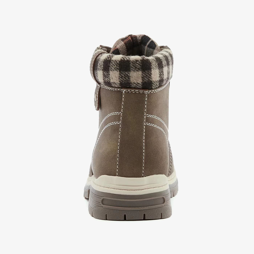 Women’s water-resistant snow ankle boots – lightweight & warm - ANJOUFEMME