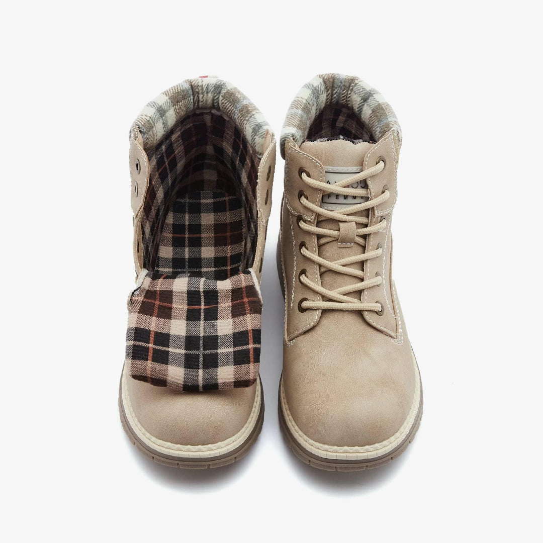 Work Hiking Boots for Women Water Resistant - ANJOUFEMME