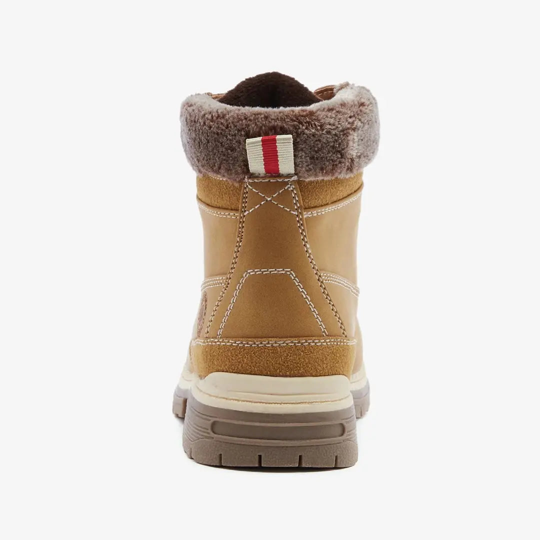 Womens Hiking Snow Winter Boots Camel