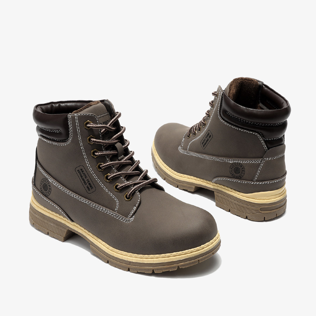 Women’s water resistant hiking boots casual outdoor work boots 我的商店