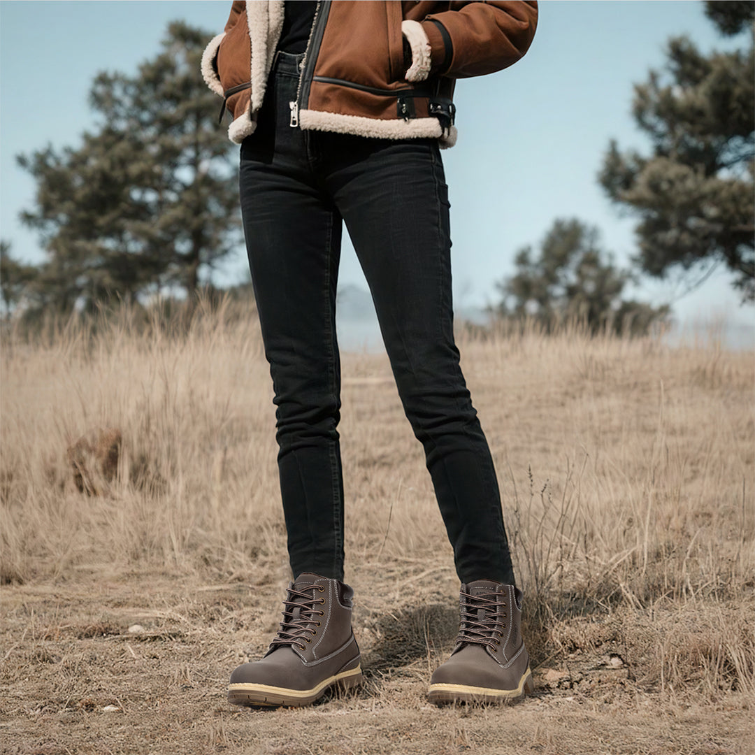 Women’s water resistant hiking boots casual outdoor work boots 我的商店